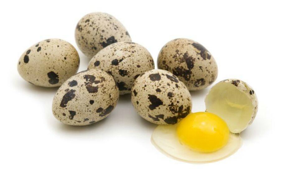 Quail eggs for strength