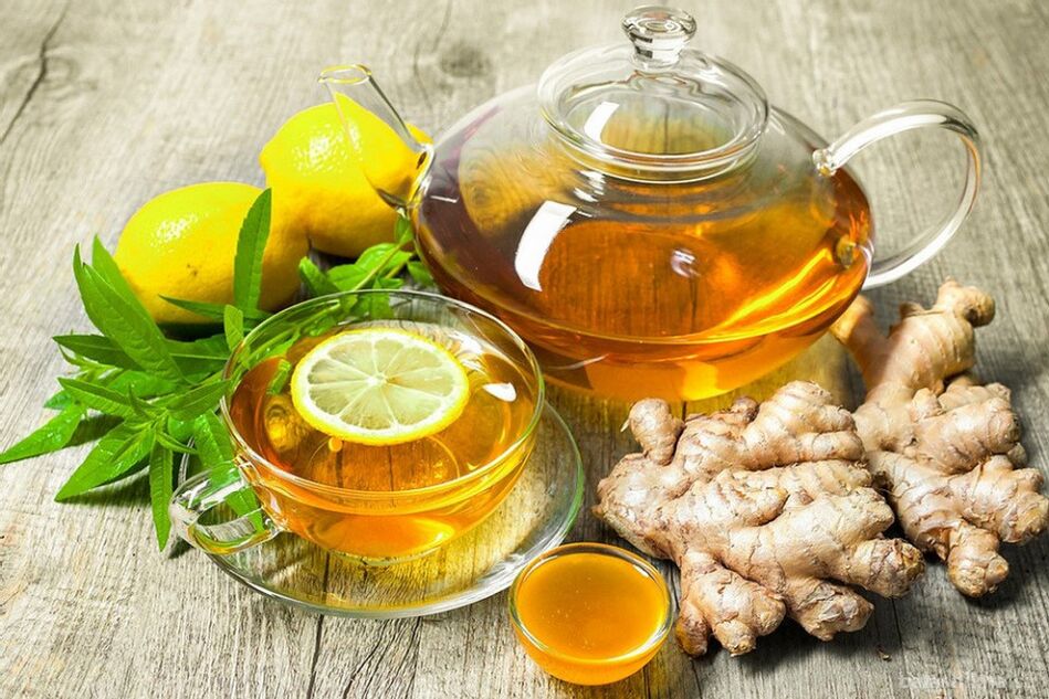 tea with ginger for strength