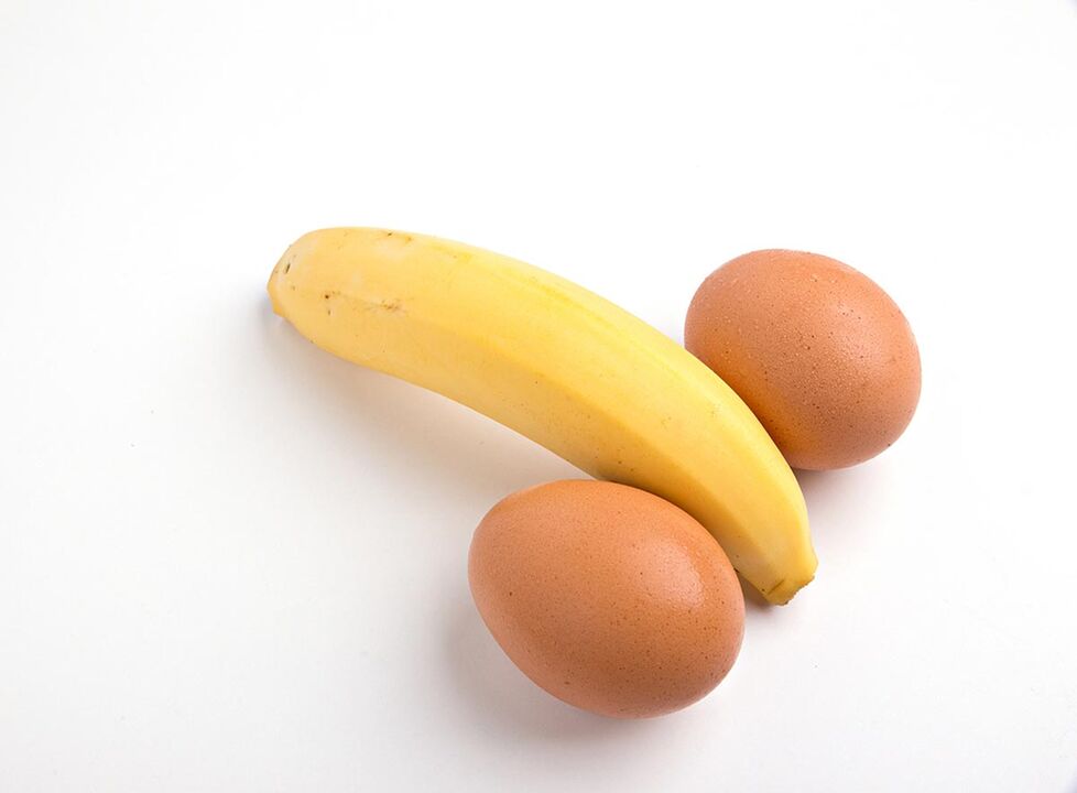 chicken eggs and banana to increase strength