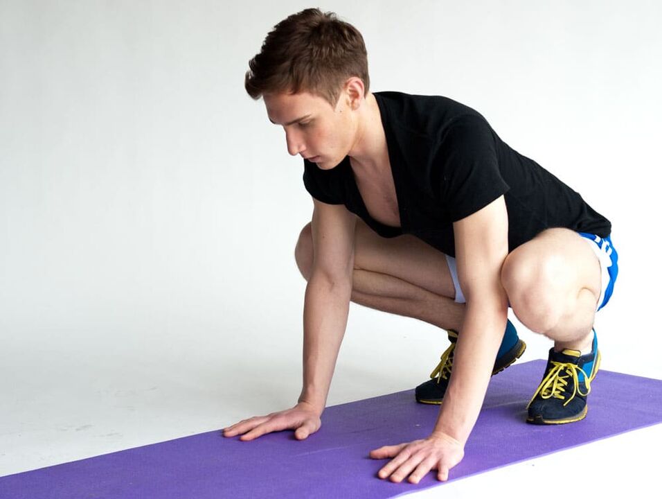 Exercise Seeds to train the muscles in the pelvic region of a man